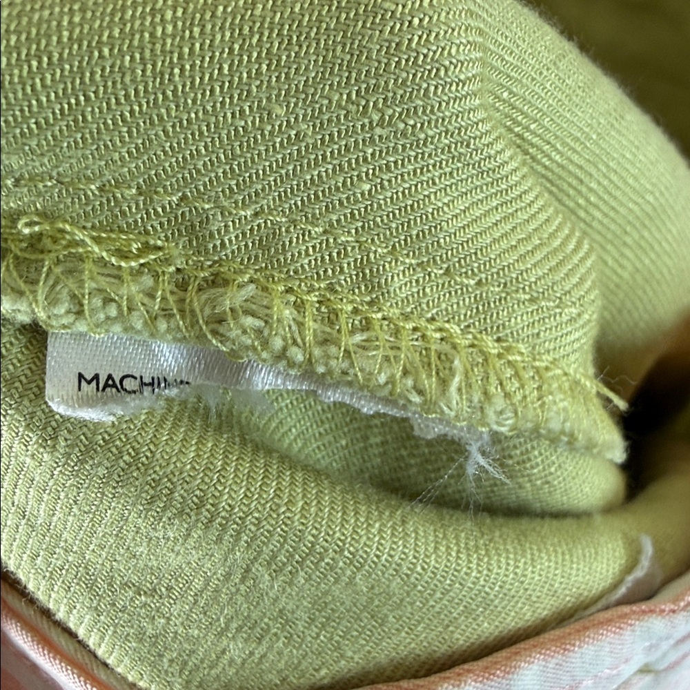 Anthropologie Maeve Chartreuse Trousers - Picture 7 of 7